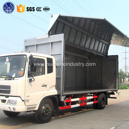 ten wheeler truck wing van